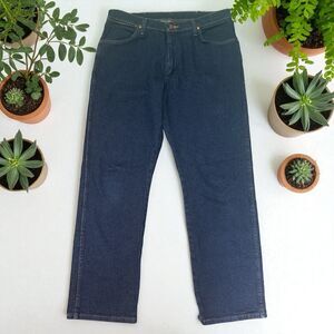 Wrangler Jeans Men’s 36x32 Dark Wash 947 STR Cowboy Cut Stretch Western Work